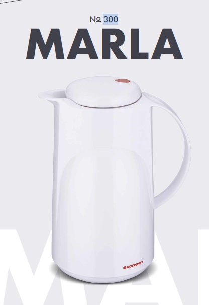 Vacum Jug Rutpunkt 300classic white(1/1 ltr.)