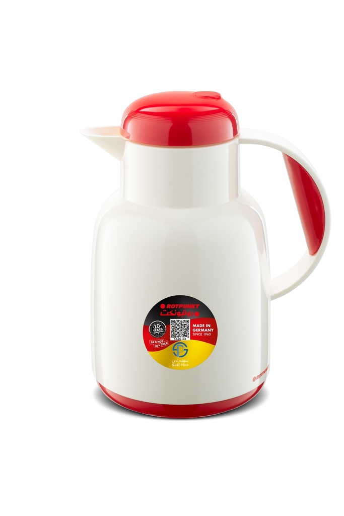 Vacum Jug Rutpunkt 970white/cayenne(1/1 ltr.)