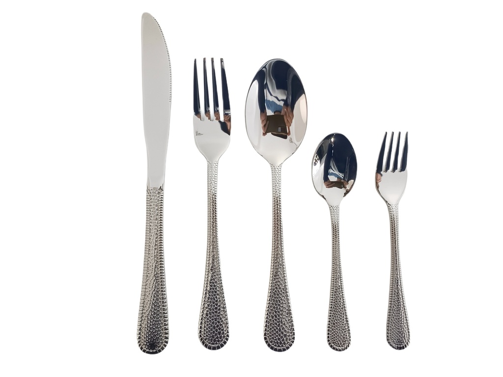 Dinner Fork set 6 pec 132 Shiny hammer
