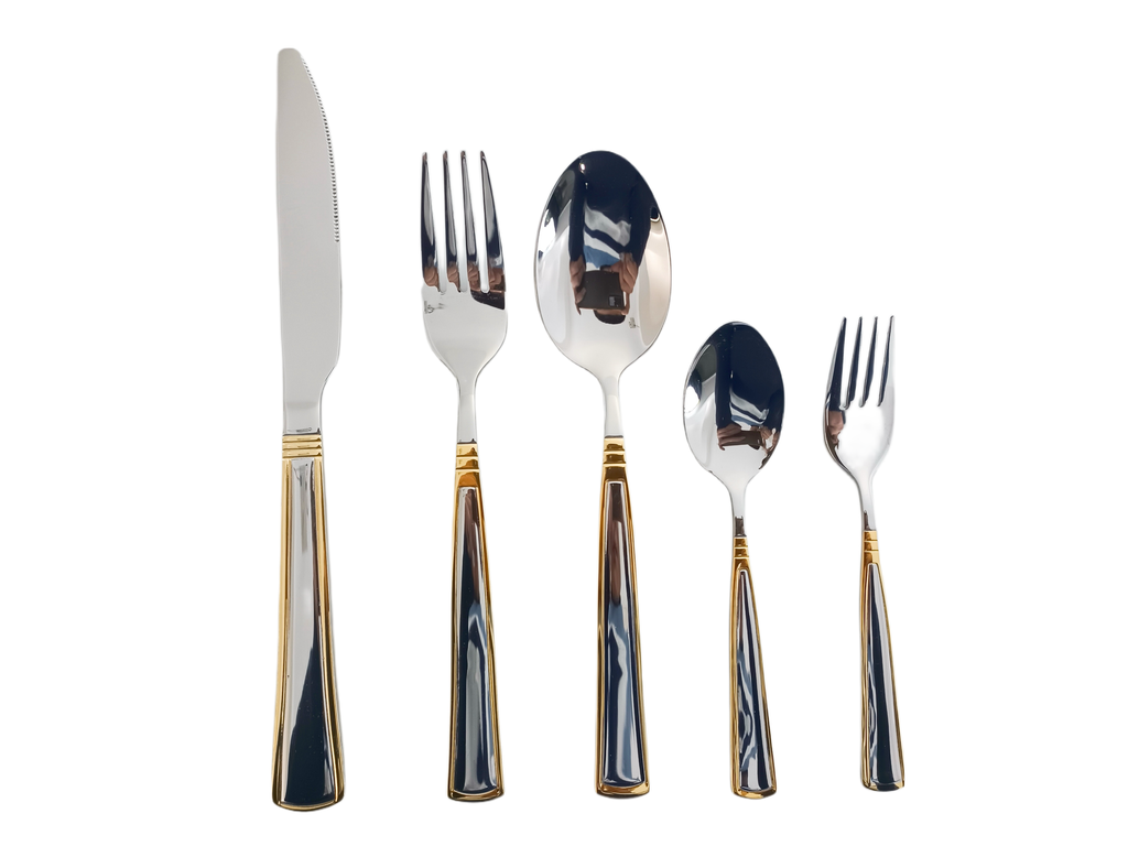 Tea Spoon set 6 pec 322 Gold