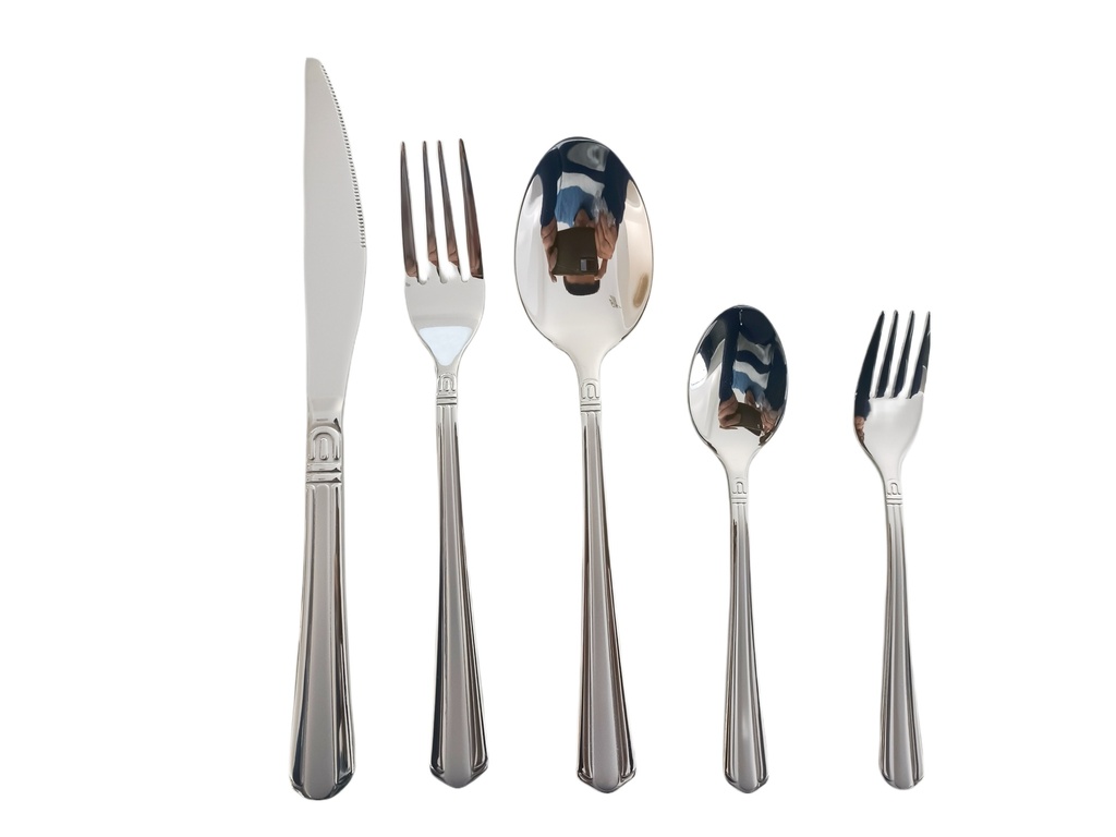Tea Spoon set 6 pec132 Shiny hammer