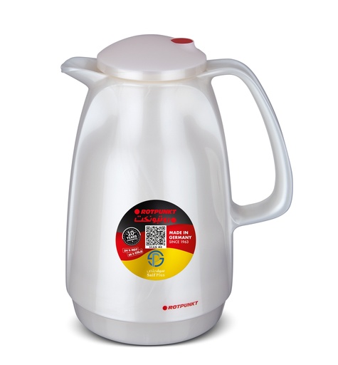 [003-0048] Vacum Jug Rutpunkt 225ARWE White Metallic (1/2 ltr.)