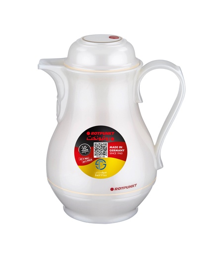 [003-0062] Vacum Jug Rutpunkt 530RWE White Metallic (1/2 ltr.)