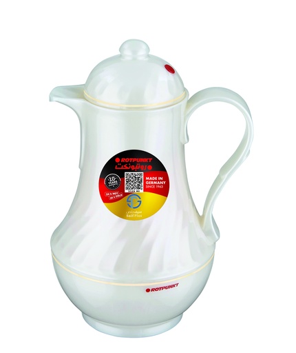 [003-0270] Vacum Jug Rutpunkt 230RWE White Metallic (1/1 ltr.)