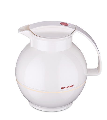 [003-0798] Vacum Jug Rutpunkt 360classic white(1/1 ltr.)