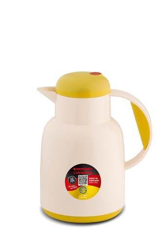 [003-1394] Vacum Jug Rutpunkt 970white/honey melon(1/1 ltr.)