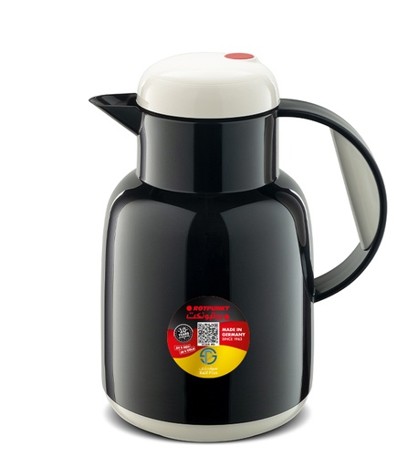 [003-1399] Vacum Jug Rutpunkt 970onyx/white(1/1 ltr.)