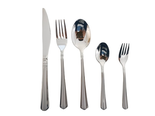[012-0129] Dinner knife set 6 pec 312 Stain